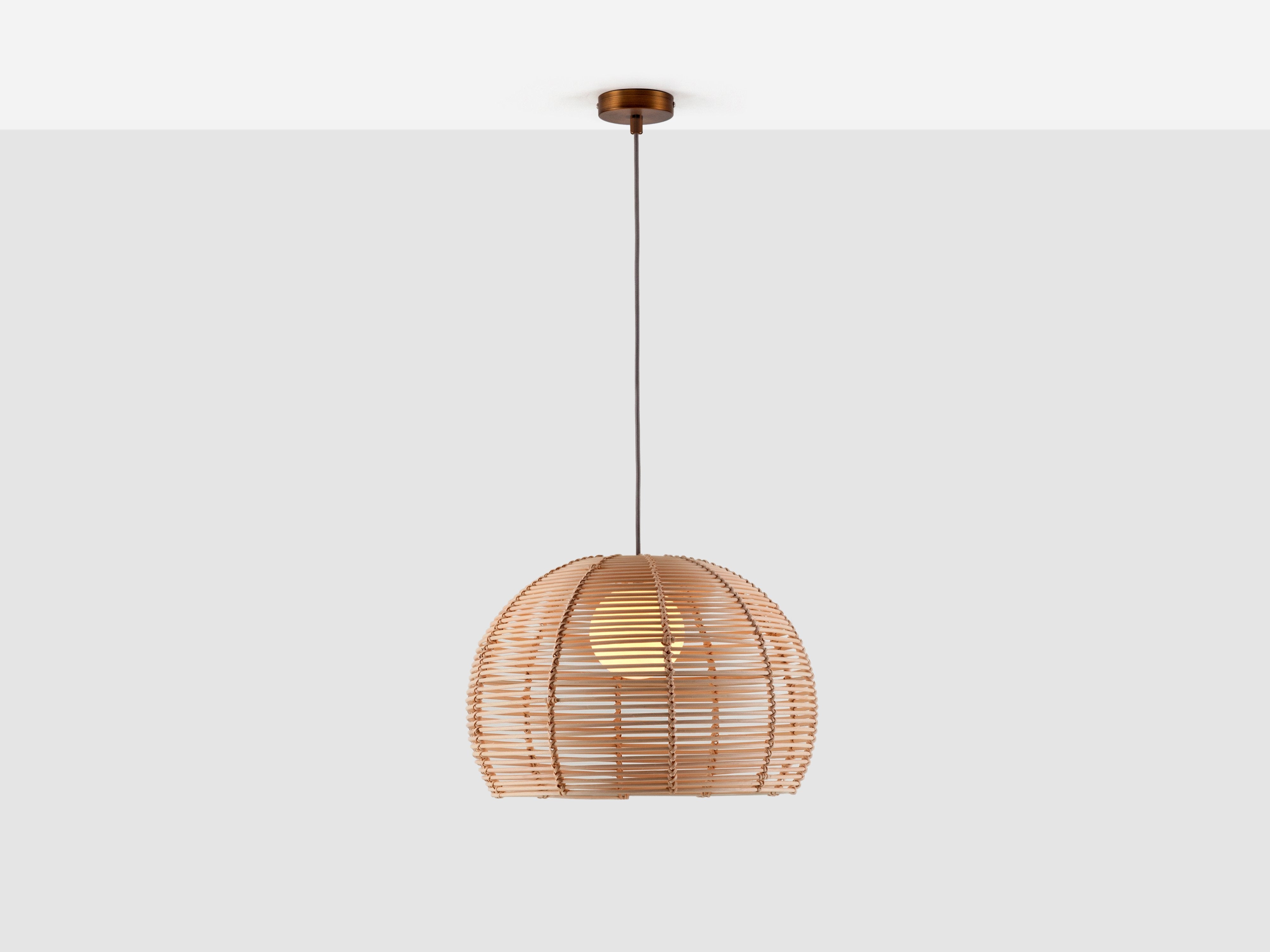 Discover a Rustic Milan Wooden Lampshade and Ceiling Light by Natural Gift Store on notonthehighstreet.com - Perfect for Unforgettable Gift-Giving at Just $159!