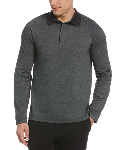 Shop the Stylish Carhartt Men's Charcoal Heather Haughton Mock Neck Zip Sweatshirt with Mock-Neck Collar and Spandex-Reinforced Rib-Knit Cuffs