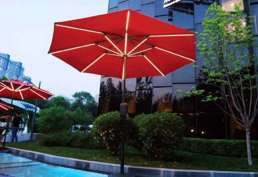 Choose the Perfect Patio Umbrella Lights for Your Needs: Patio Umbrella with LED Lights