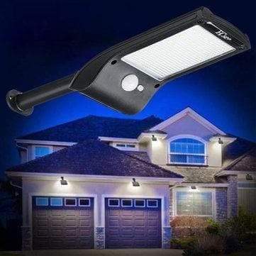 Efficient and Eco-Friendly Solar Light with PIR Motion Sensor for Outdoor Garden and Street Decor