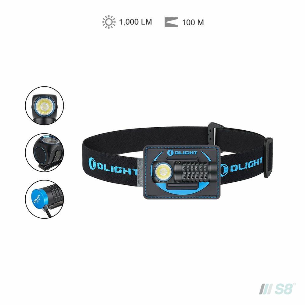 Light up your outdoor adventures with a 1200 Lumens rechargeable headlamp featuring a wide 210 beam and motion sensor: Ideal for camping, hiking, and running