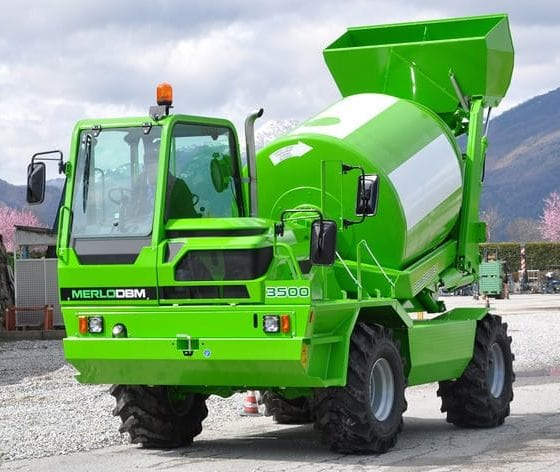 mini rotating drum concrete mixer