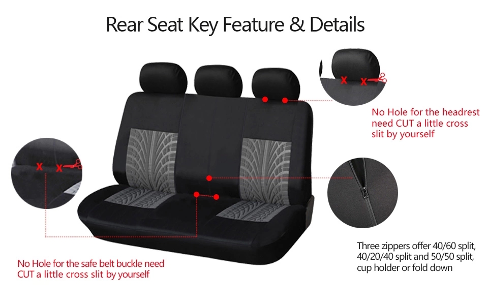 Auto Car Seat Cover Universal  (6)