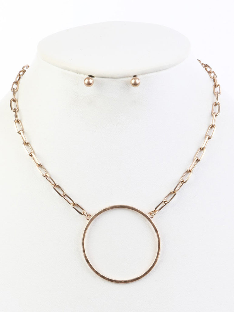 Cat Necklace, Ring & Earring Set