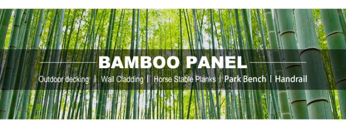 Eco Friendly Bamboo Exterior Panels , Decorative Bamboo Flooring Tile 0