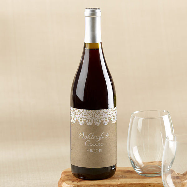 Wine Bottle Labels For Weddings