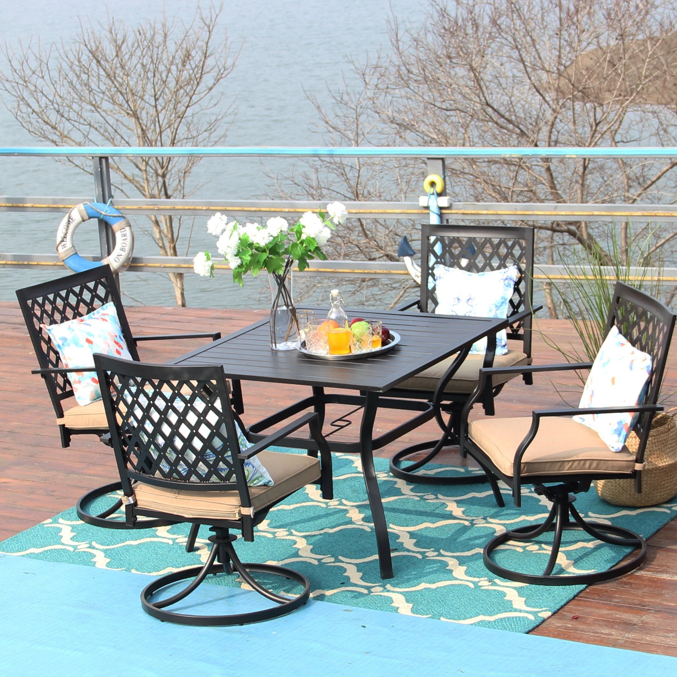 <a href='/folding-chair/'>Folding Chair</a>s And Table Set Porch Amp Den 5 Piece Outdoor Folding Table Set <a href='/folding-dining-table/'>Folding Dining Table</a> And Chairs Set Uk  passeiorama.com
