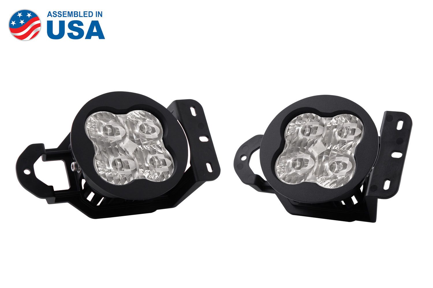 Rigid 46580 LED Fog Light Mounts D-Series for 16-19 Nissan Titan XD