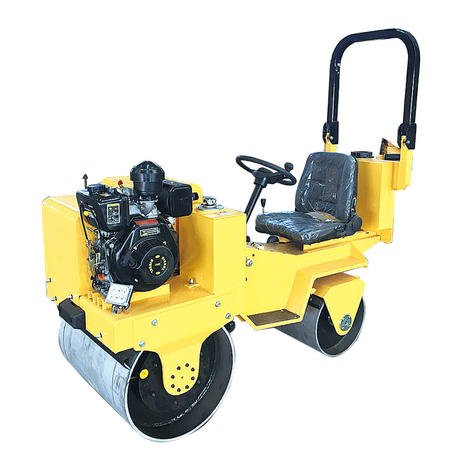 Single Drum Vibratory Road Roller Compactor Capacity Service Life