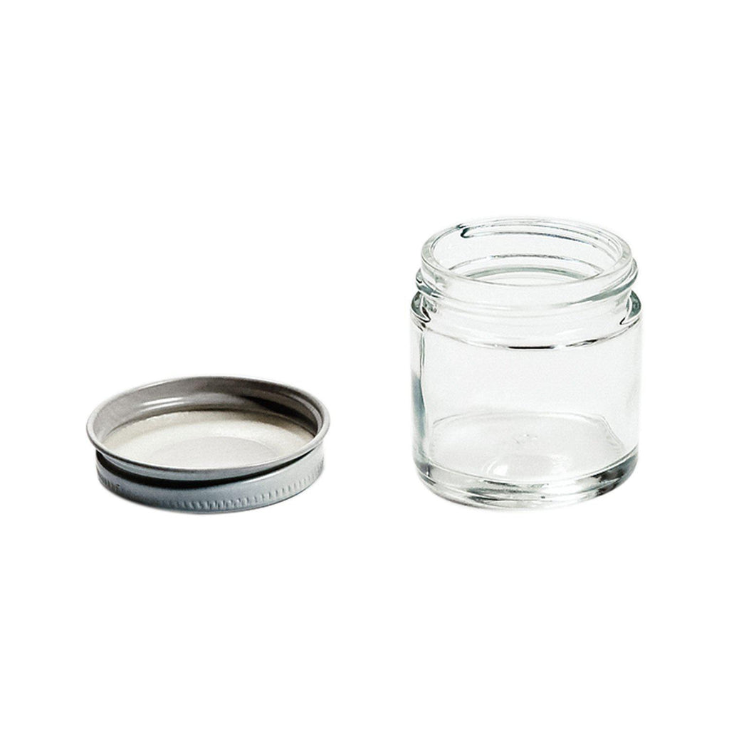 500ml Clear Glass Elena Jar & Lid - Ampulla Packaging - 0161 367 1414