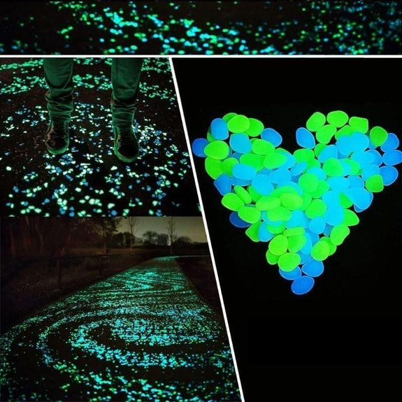 Glow In The Dark Garden Pebbles Glow In The Dark Stones Decorative Pebbles Rocks For Yard Glow In The Dark Garden Pebbles Bulk  casuallavish.com