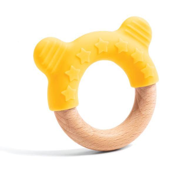 China Customized Natural Wooden Baby Teether Rattle Toy Suppliers and Factory - Wholesale Cheap Wood Teether - Shuyi Wooden