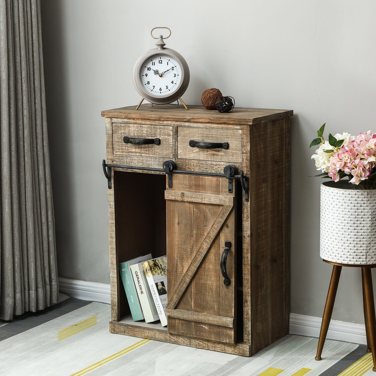 Sliding Door Cabinet | BloggerLuv.com