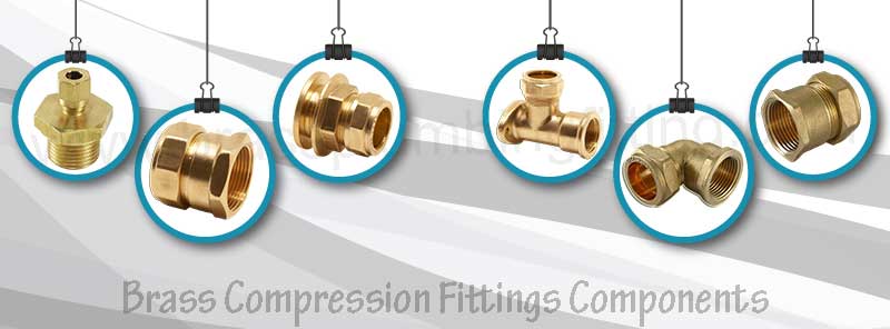 Compression Fittings, 5/8