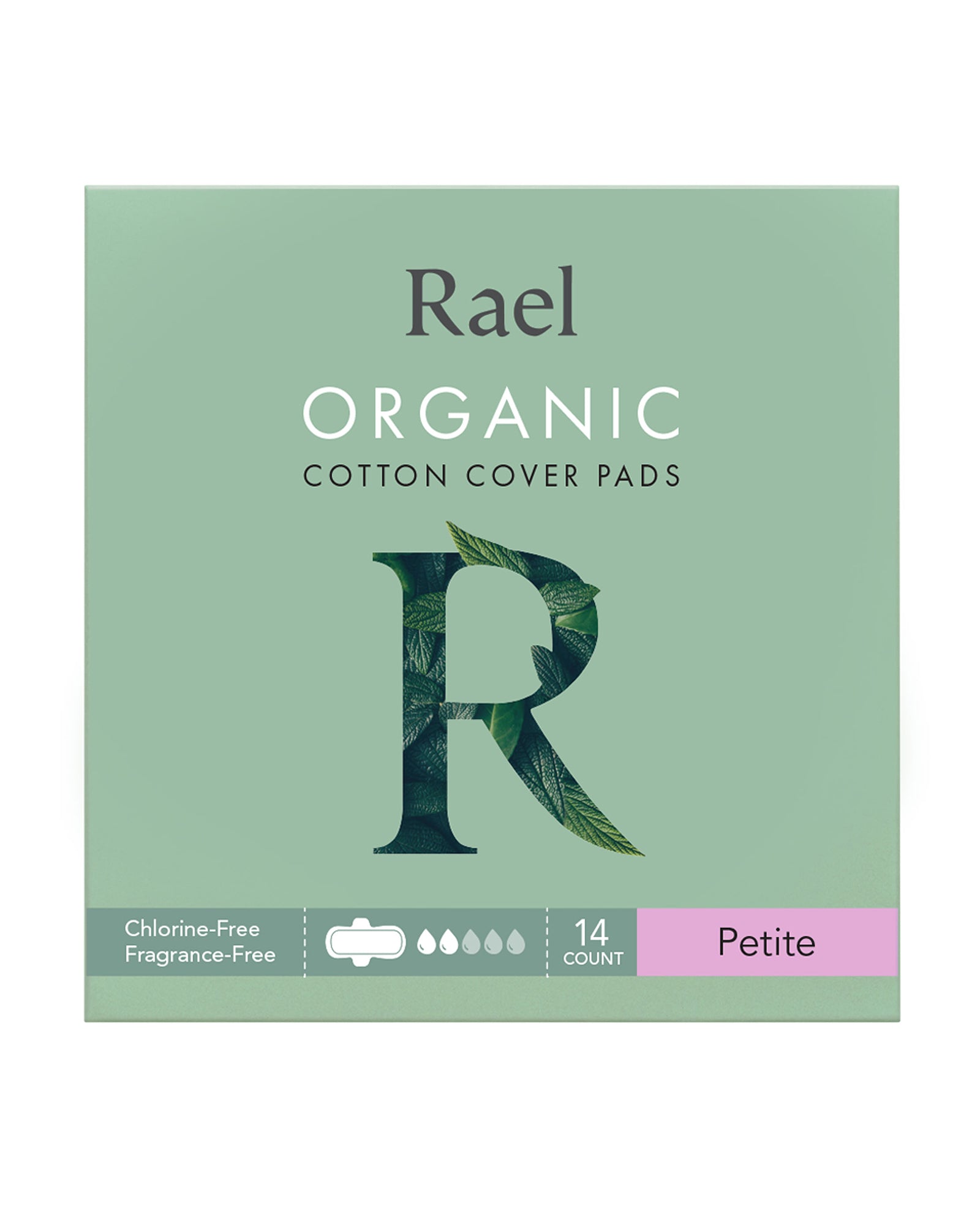 Rael Organic Cotton Sanitary Pads - Regular Size, Ultra Thin Pads for Women, Natural Sanitary Napkins with Wings (56 - Heather Richardson