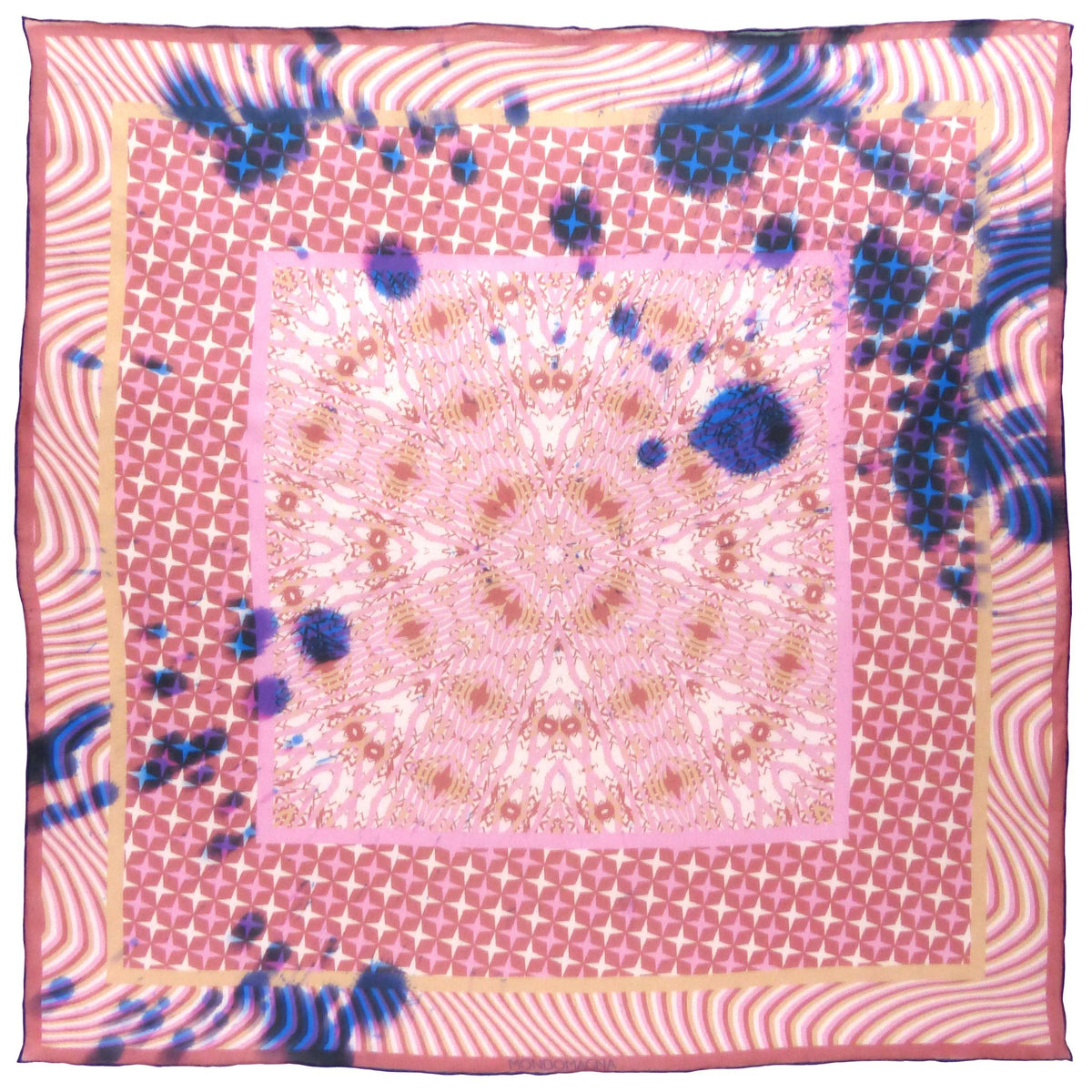 Silk Scarf Rose Morning