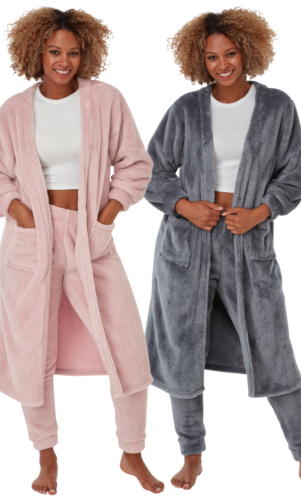 Cotton Fleece Fabric (Sherpa) Pink