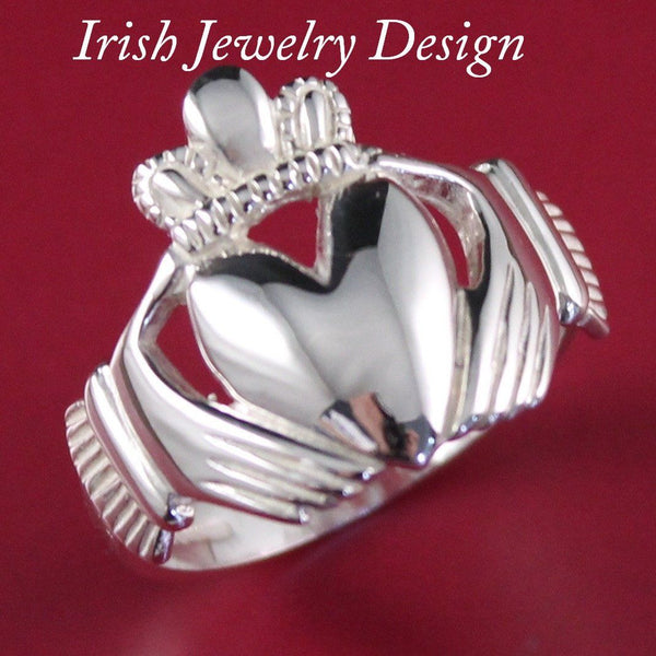 Small Claddagh Ring In Sterling <a href='/silver/'>Silver</a> Newest Claddagh Ring Etsy Zi53218 - The Jewelry