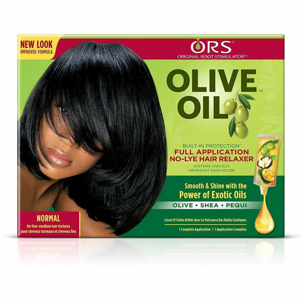 hair relaxer | Vitale Olive Oil Anti Breakage No Lye Relaxer Kit - PakCosmetics