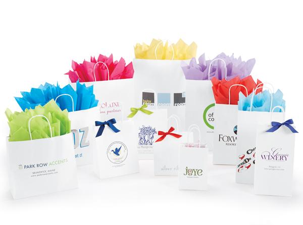 Kraft Custom Retail Shopping Bags & <a href='/gift-bag/'>Gift Bag</a>s | Bags & Bows