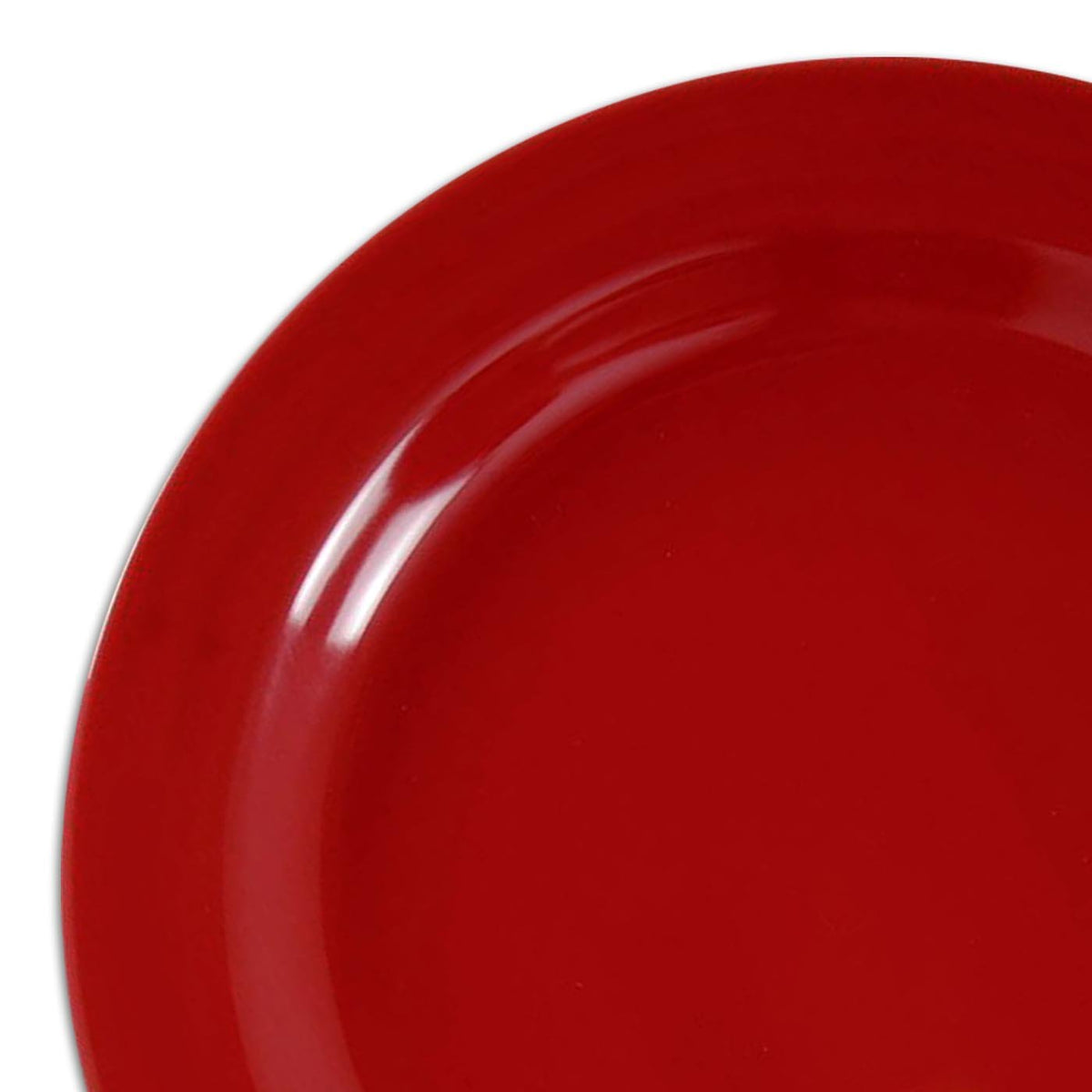 Plastic Plates - Red Square <a href='/dinner-plates/'>Dinner Plates</a> | Smarty Had A Party