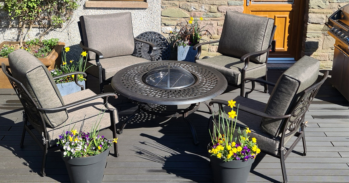 Outdoor fire pit | Patio & <a href='/garden-furniture/'>Garden Furniture</a> | Guelph | Kijiji