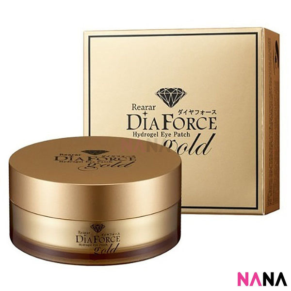 Rearar Dia Force Gold Hydro-Gel Eye Patch (60 Pcs/ 30 Pairs) [New Pack - NANA MALL