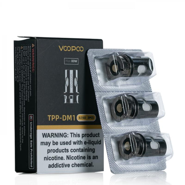 The Vapor Bar - VOOPOO TPP MESH REPLACEMENT COIL (3 PACK) by Voopoo | $15.99 | Hamilton, Dundas Vape Shop