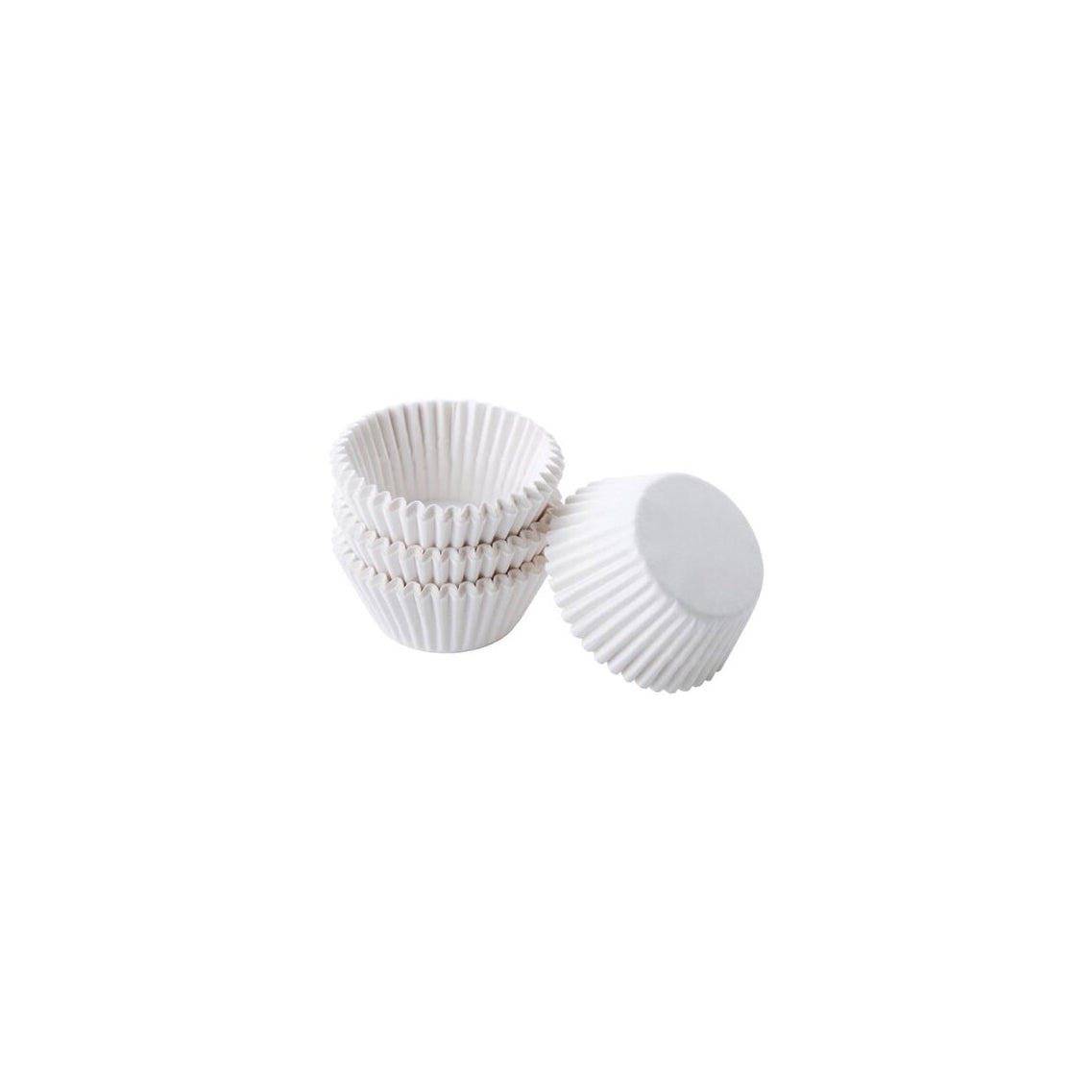 Celebrate It Mini Baking Cups, White