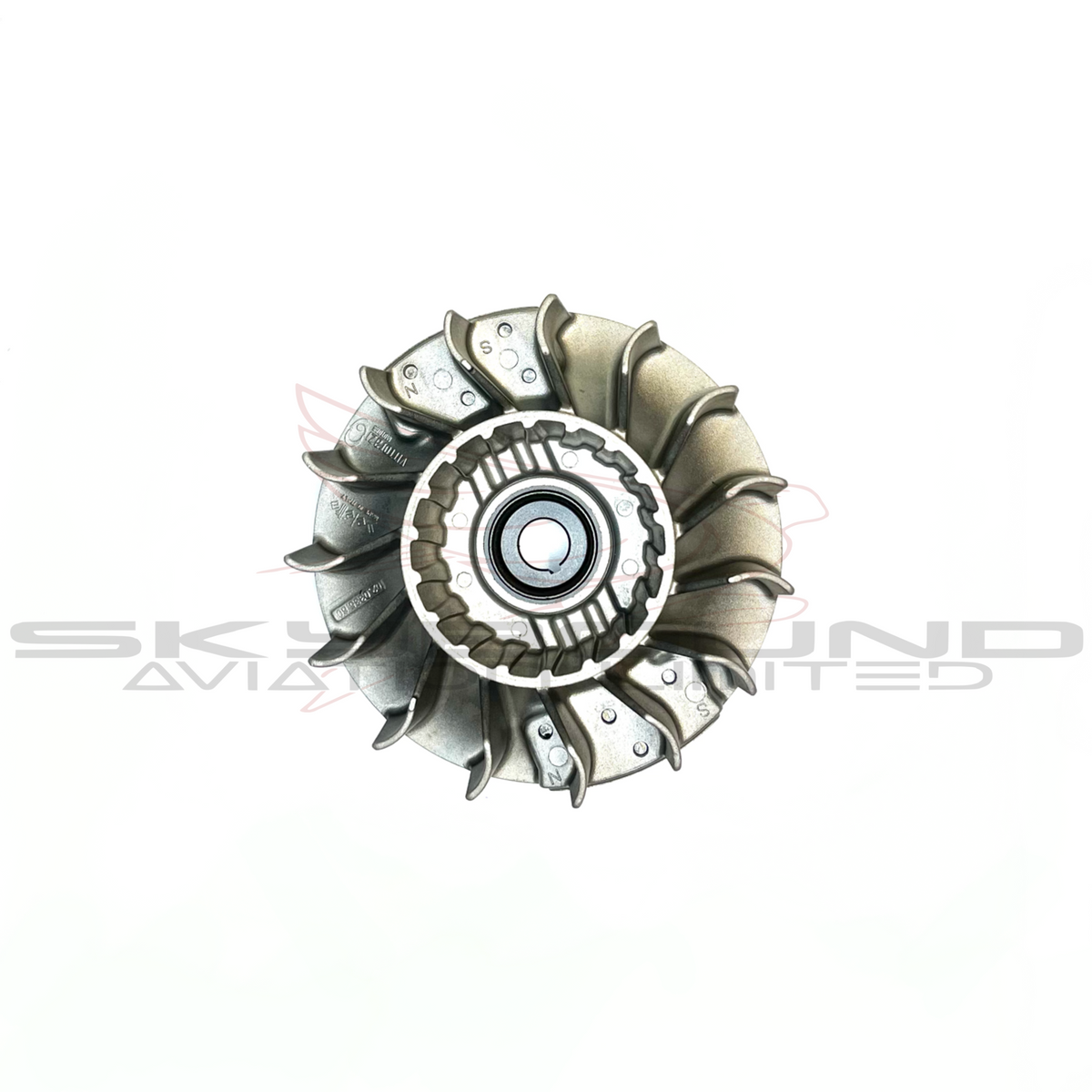 M034s Flywheel SELETTRA ( ) w/aluminum toothed pulley| Vittorazi Moster 185 - Glidersports - Paramotoring, Skydiving, Training and Sales