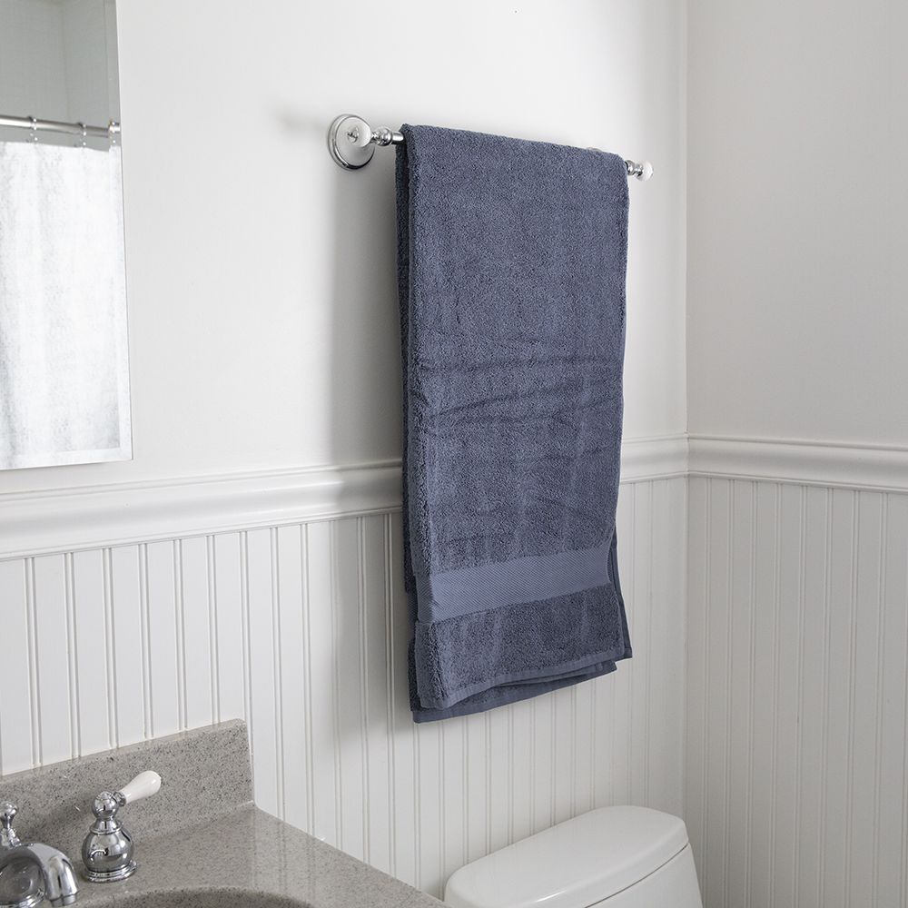 Towel mounts, etc. in wet bath -- anything stick? | Carpentry