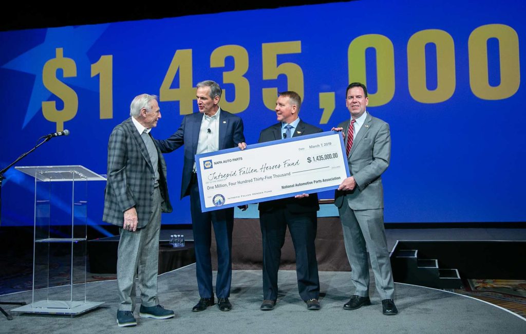 TRICO And NAPA Auto Parts Raise More Than $100,000 For Intrepid Fallen Heroes Fund