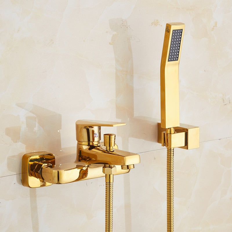 Bathroom Faucets - Solid Brass Victorian Showerhaus Hand Shower by Whitehaus | KitchenSource.com