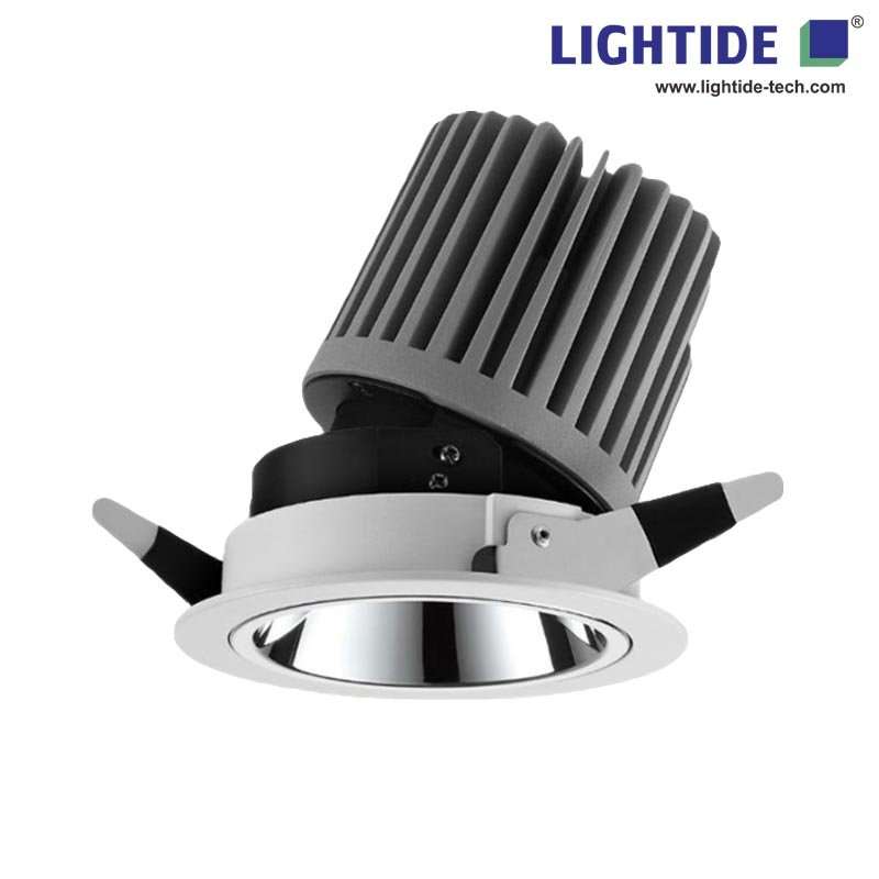 LED Downlight 3W/5W/7W/9W/12W/15W/18W/24W CRI80 COB Fixed Head Flat Di  LightingWill