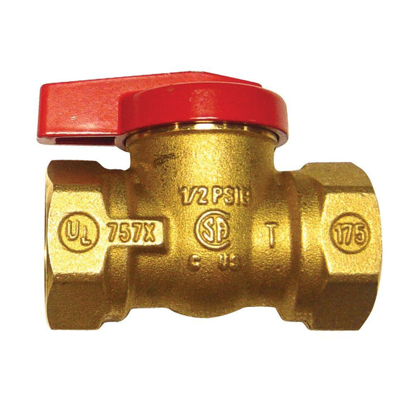 Valves | Gas Cocks & Shut Off | Taco Water and Gas Safety Shut-Off Valve - GlobalIndustrial.com