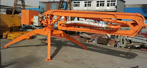 China 15m Manual Concrete Placing Boom, Manual Concrete Pouring Boom, Manual Concrete Conveying Boom for Sale - China Mobile Hydraulic Spider Concrete Placing Boom, Construction Machine Engines Pumps Spider