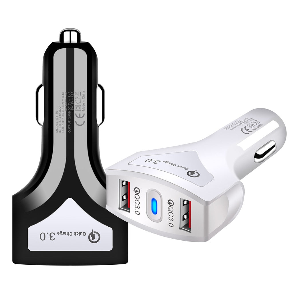 TechRise Car Charger, 2-port USB Car Cigarette Adapter Charger Mini 5V