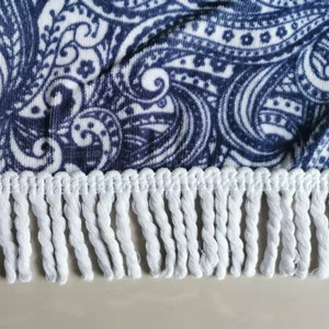 towel with tassel