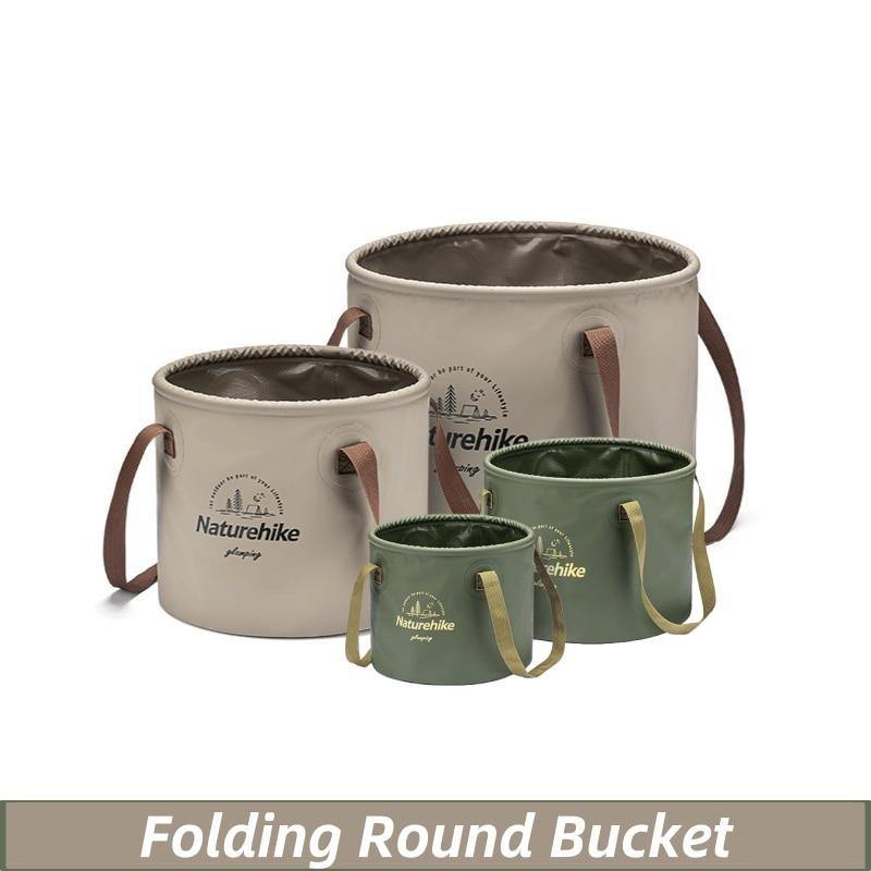 New Folding Camping Bucket <a href='/washbasin/'>Washbasin</a> | Collapsible Portable Water Bucket | Novapro Sports Novapro Sports Camping Store