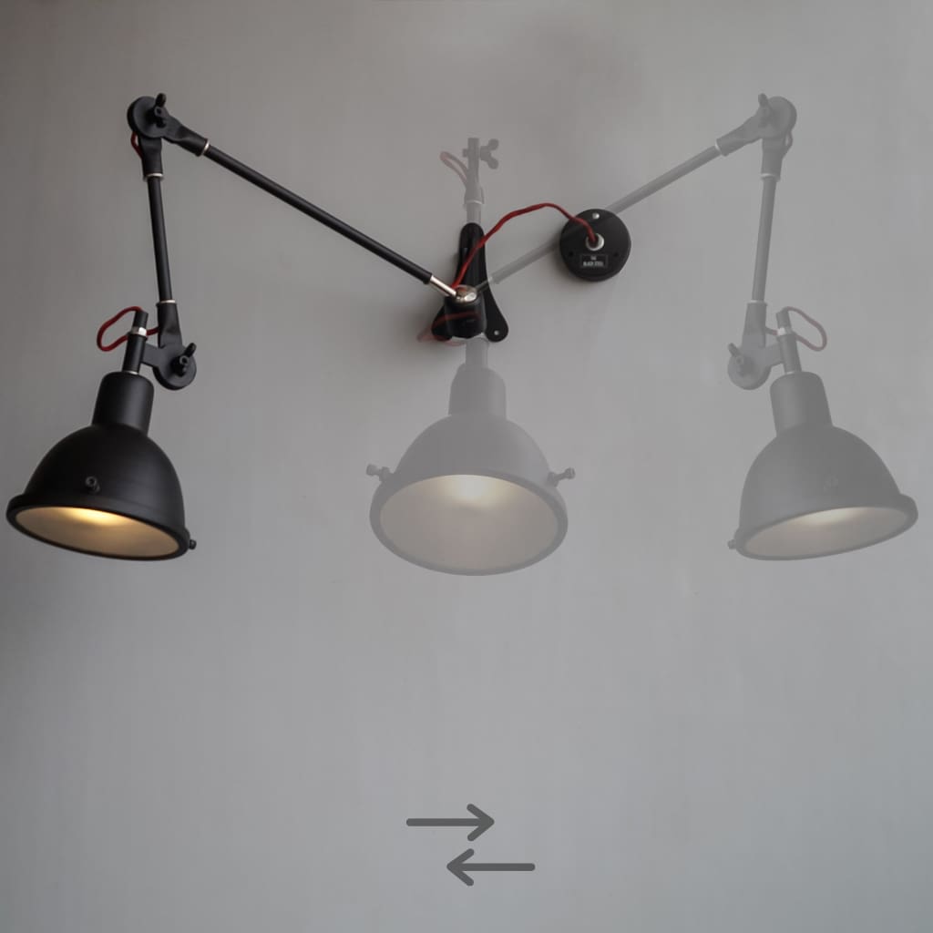 HOMEE Wall lamp- loft glass shade iron creative personality wind industry network corridor for american cafe retro wall lamp --wall lighting decorations | Thai City Deals