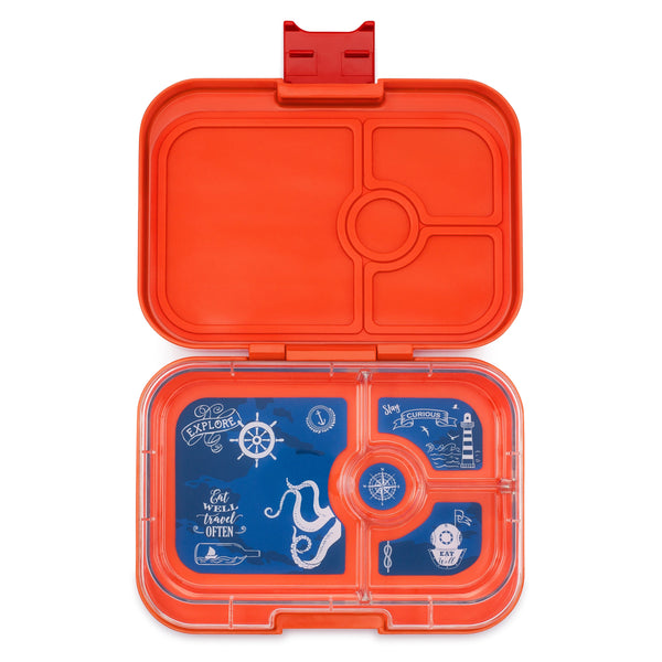 Eco 4 compartments beno leakproof plastic disposable lunch box