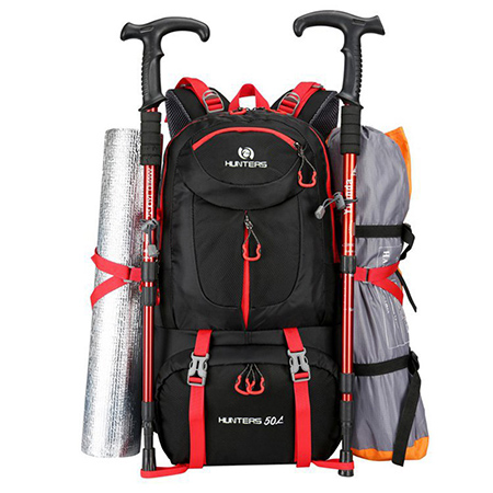 Hiking Backpack Waterproof Travel Fishing Climbing Camping 60L Hiking Daypack-11