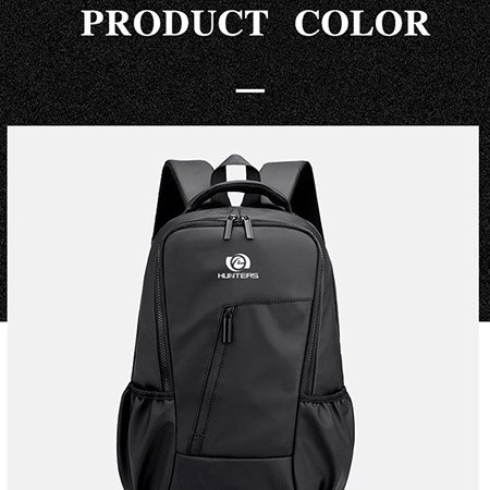 Teenager Sports Backpack Black 2021 Nw Fashion Nylon Waterproof Outdoor Travel Backpack Men Youth Student Bag Male Laptop Bag (2)