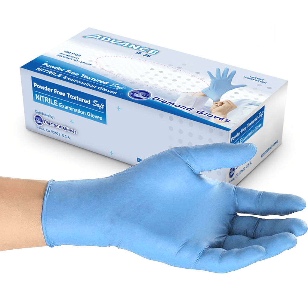 GLOVE NITRILE POWDER FREE LILAC EXTRA LARGE (ACCELERATOR FREE) X 100 - Veterinarian Products