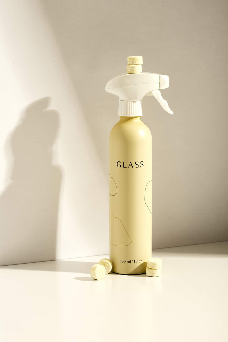 TriNova Premium Glass & Mirror Streak Free Cleaner- Best For Windows, Mirrors, Windshields - Wash Away Dirt, Grease, Smudges, Sap, Bugs & More - Indoor & Outdoor - 18 OZ | Animal Backgrounds