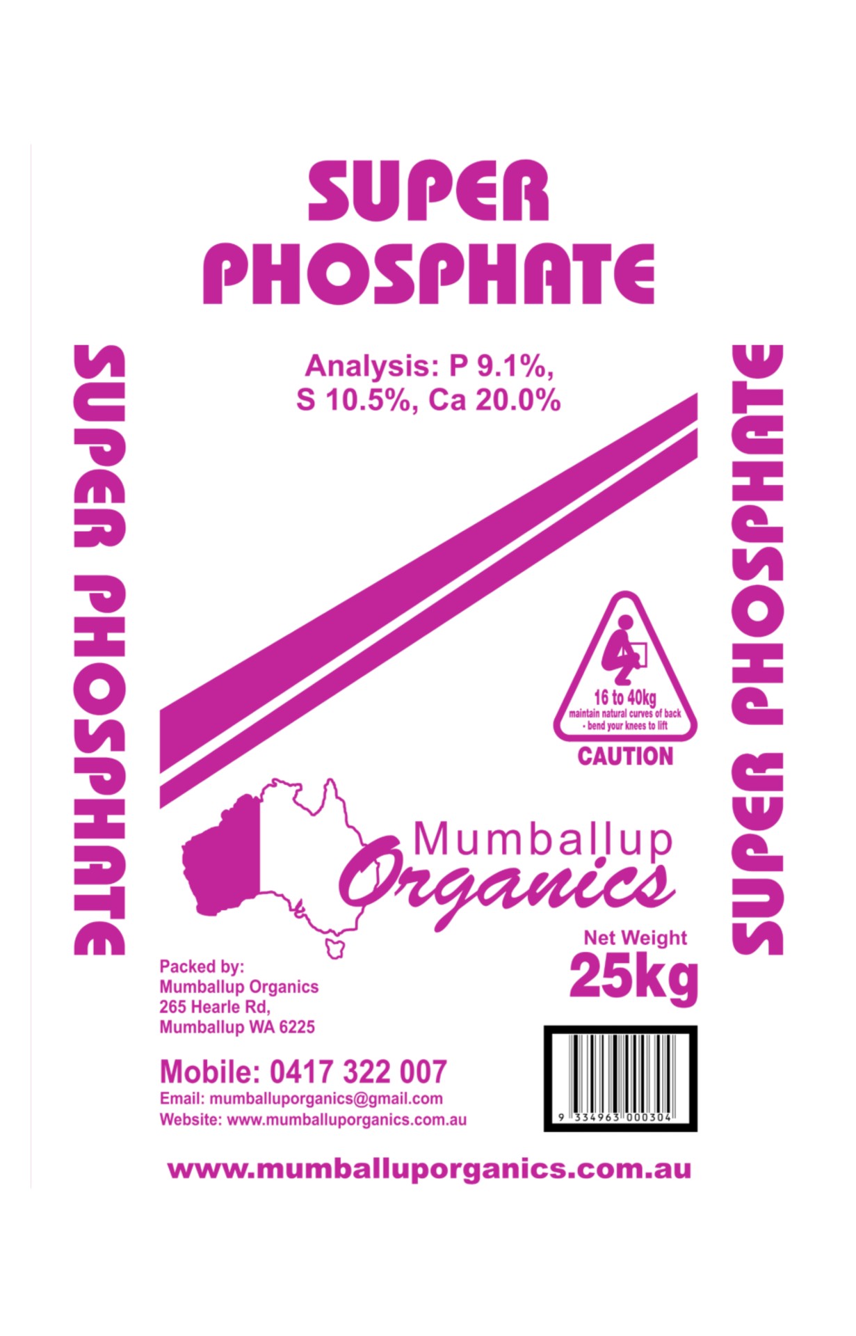 Triple Super Phosphate 0-46-0 - 50 Lbs.