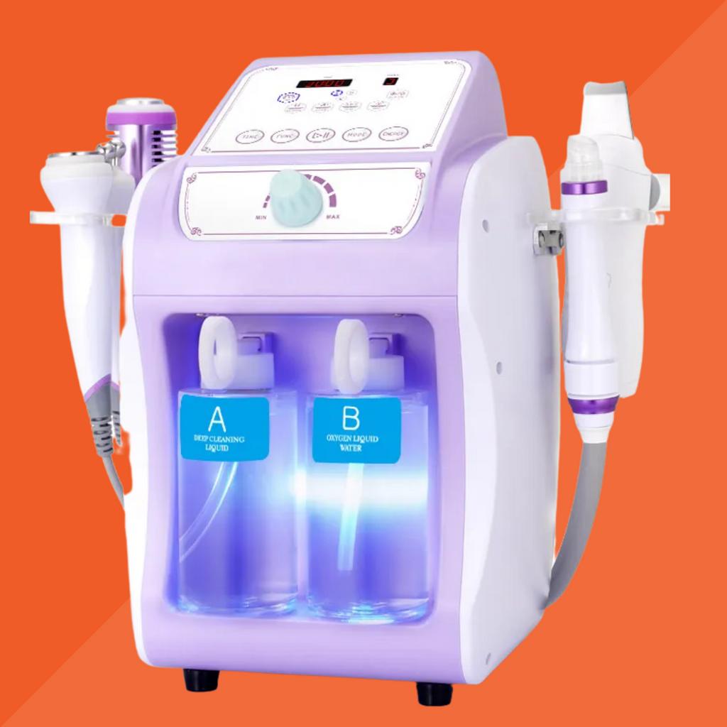 Skin Rejuvenation Portable Hydrafacial Machine , Aqua Peeling Hydro Facial Machine