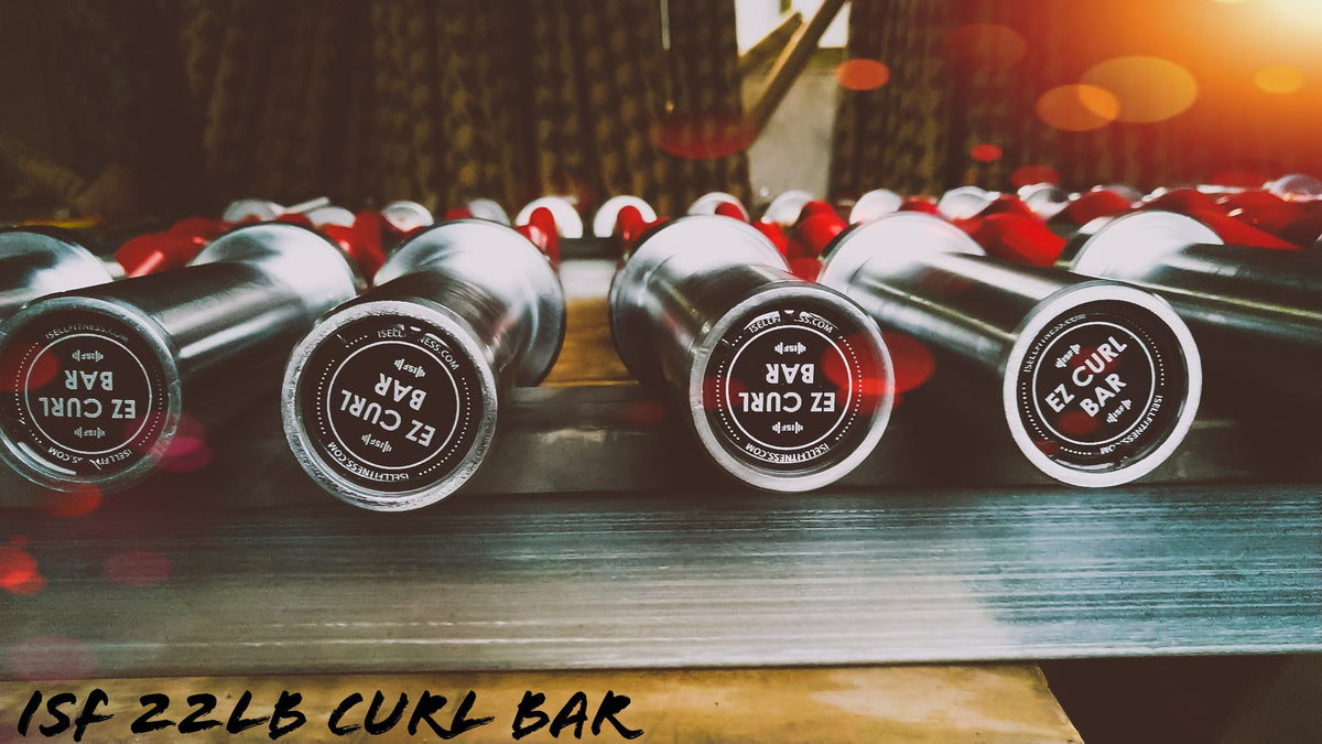 CAP Barbell RBB-47 Standard EZ Curl Bar, 1