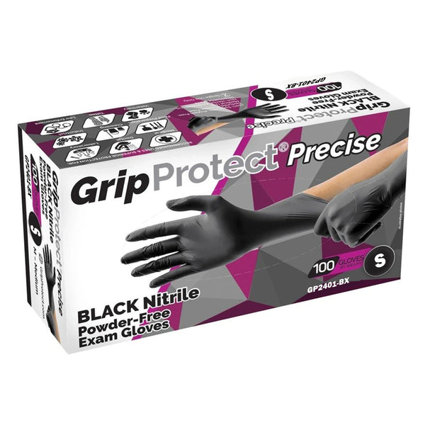 Uniseal OPTIMUS PRO Nitrile Exam Gloves (Orange & Black) | Black Box Safety