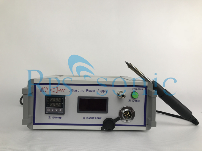 60Khz 100w Portable Ultrasonic soldering iron equipment for Glass welding 0